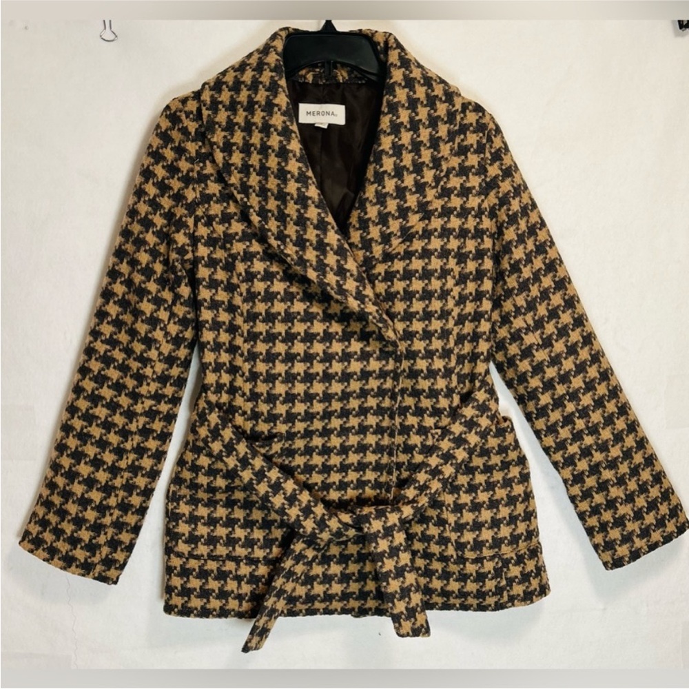 Merona Houndstooth Coat